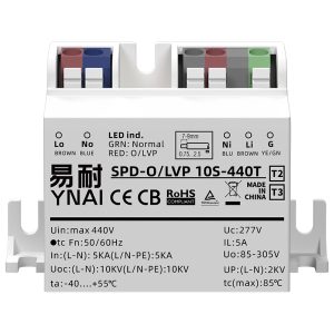 Terminal Version OVP UVP LED SPD Surge Suppressors 10KA  Surge Protector for Outdoor LED Street Light