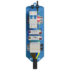 Modular The Flexible Junction Box for Simplified Connection, Built for Light Pole Smart Street Lighting Projects
