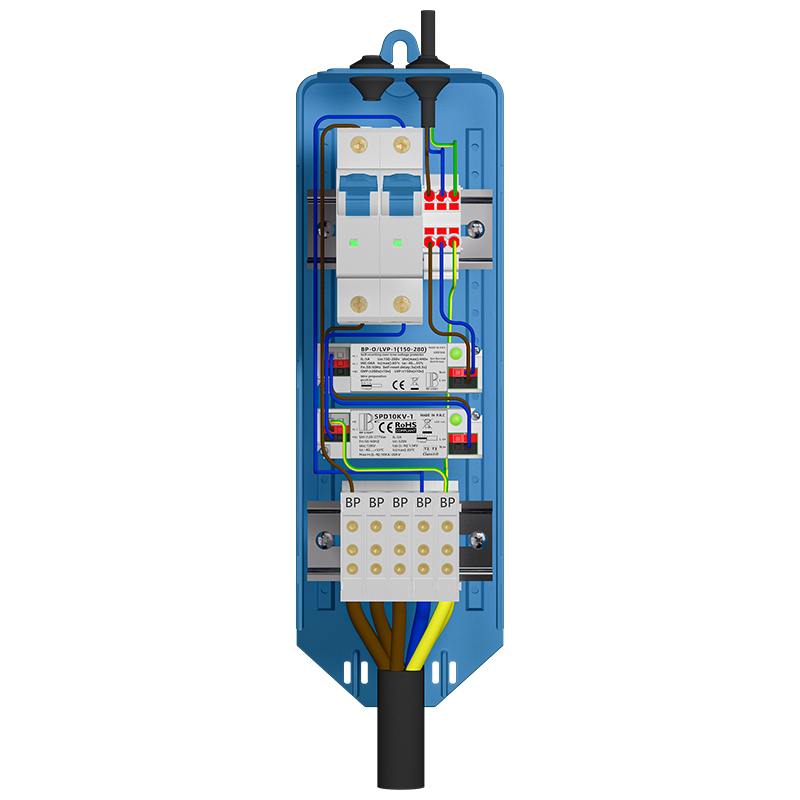 Modular The Flexible Junction Box for Simplified Connection, Built for Light Pole Smart Street Lighting Projects