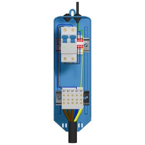 Street Light Pole Junction Box with Unrivalled Capacity for Outdoor Smart Street Lighting