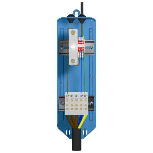 Universal Street Light Pole Junction Box Featuring Unrivalled Capacity for DIN Rail Protective Modules Installation