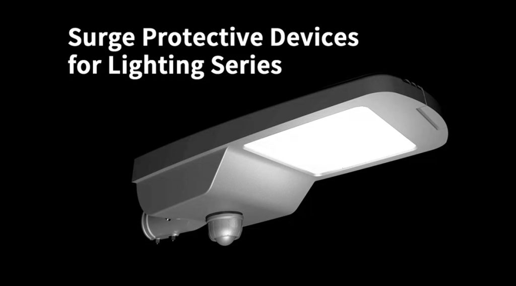 surge protection device for outdoor lamps