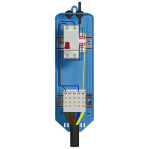 Lamp Post Junction Box with Unrivalled Capacity for Flexible Module Combination Inside Street Lamp Post