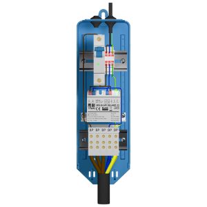 Outdoor Waterproof Lamp Post Junction Box with Unrivalled Capacity for Customisable Module Configuration
