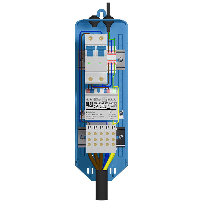 Modular Protection Lamp Post Junction Box Featuring Unrivalled Capacity for Municipal Road Lighting Retrofit