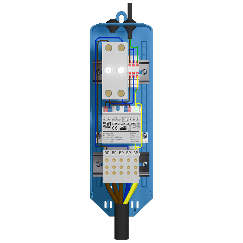 Lamp Post Junction Box with Unrivalled Capacity, Class 2 Enclosure for Outdoor Lighting Infrastructure