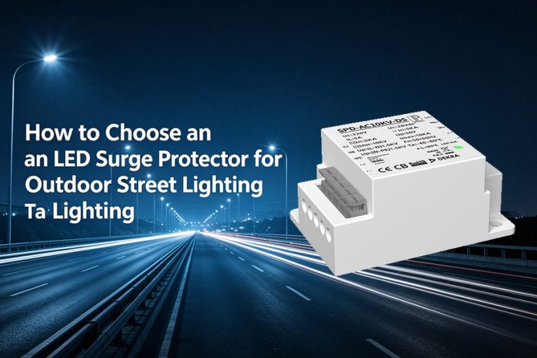 How to Choose an LED Surge Protector for Outdoor Street Lighting
