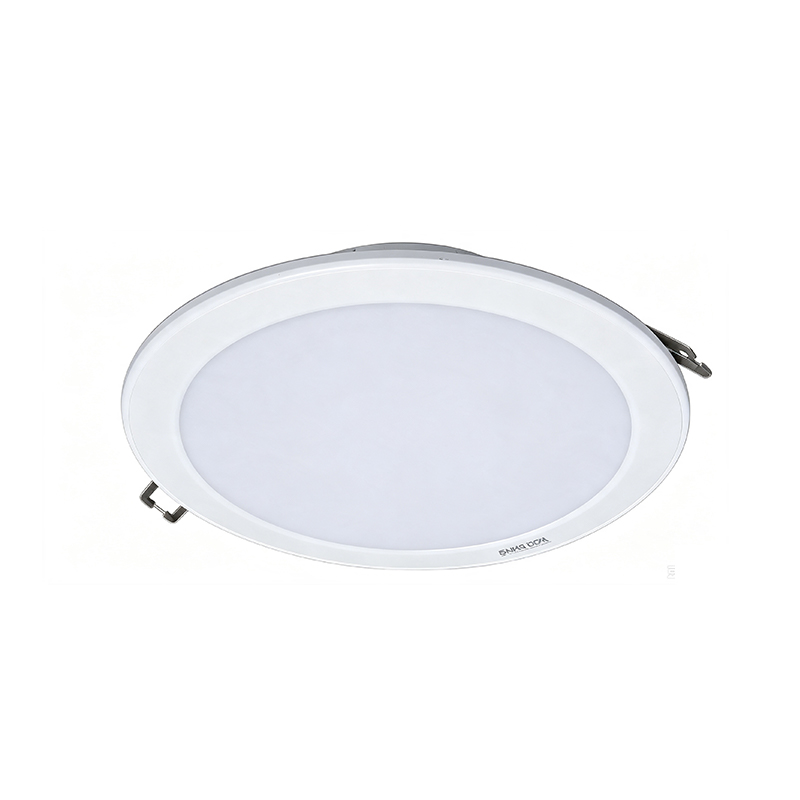 Philips Essential SmartBright LED Downlight, 6 W, 600 lm, 4000 K, Beam angle 110°, White