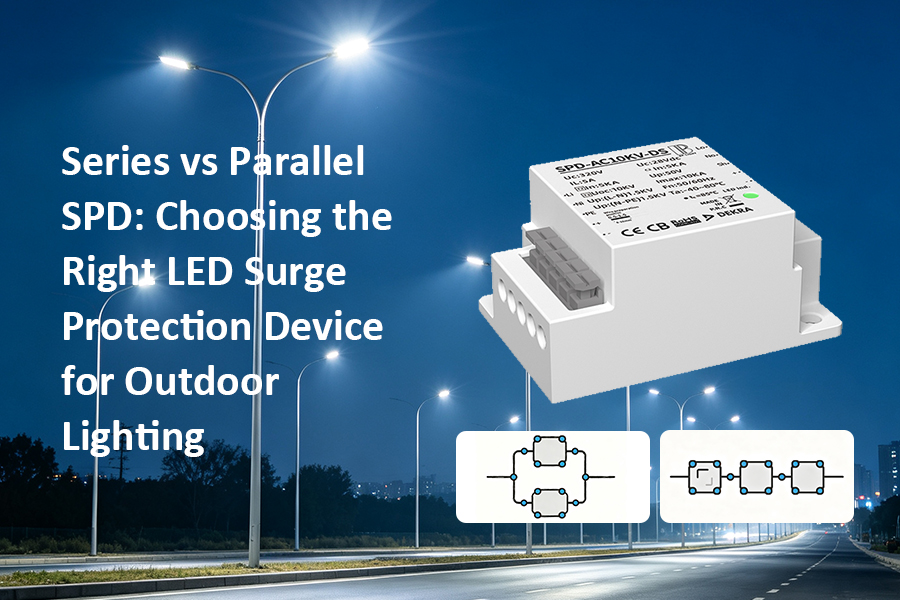 Series vs Parallel SPD: Choosing the Right LED Surge Protection Device for Outdoor Lighting