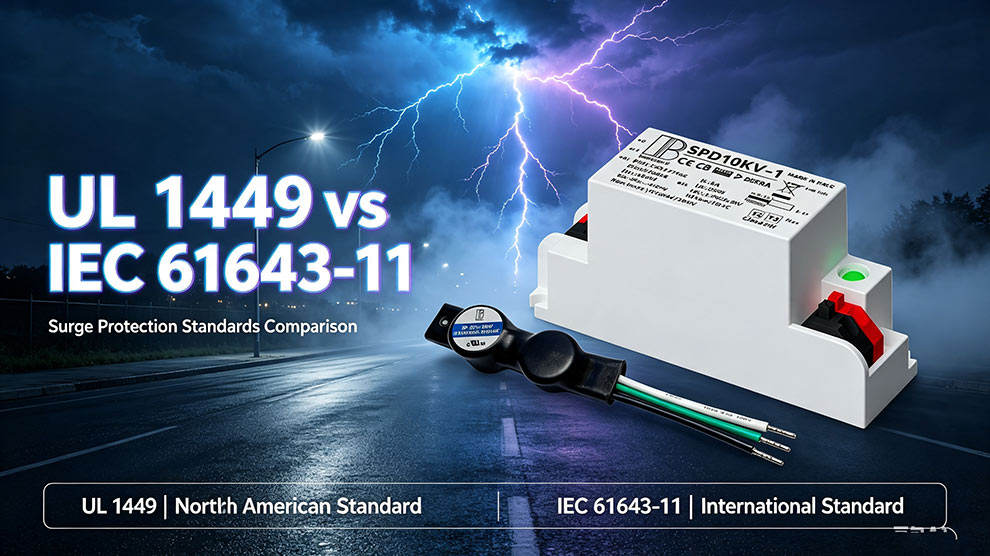 UL 1449 vs IEC 61643-11: Choosing the Right LED SPD Standard