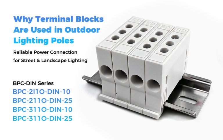 Why Terminal Blocks Are Used in Outdoor Lighting Poles